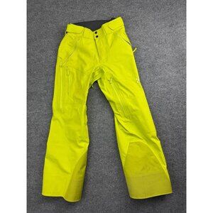 Haglofs Gore-Tex Pants Men's S Neon Green Snow Ski Snowboard Bootcut
